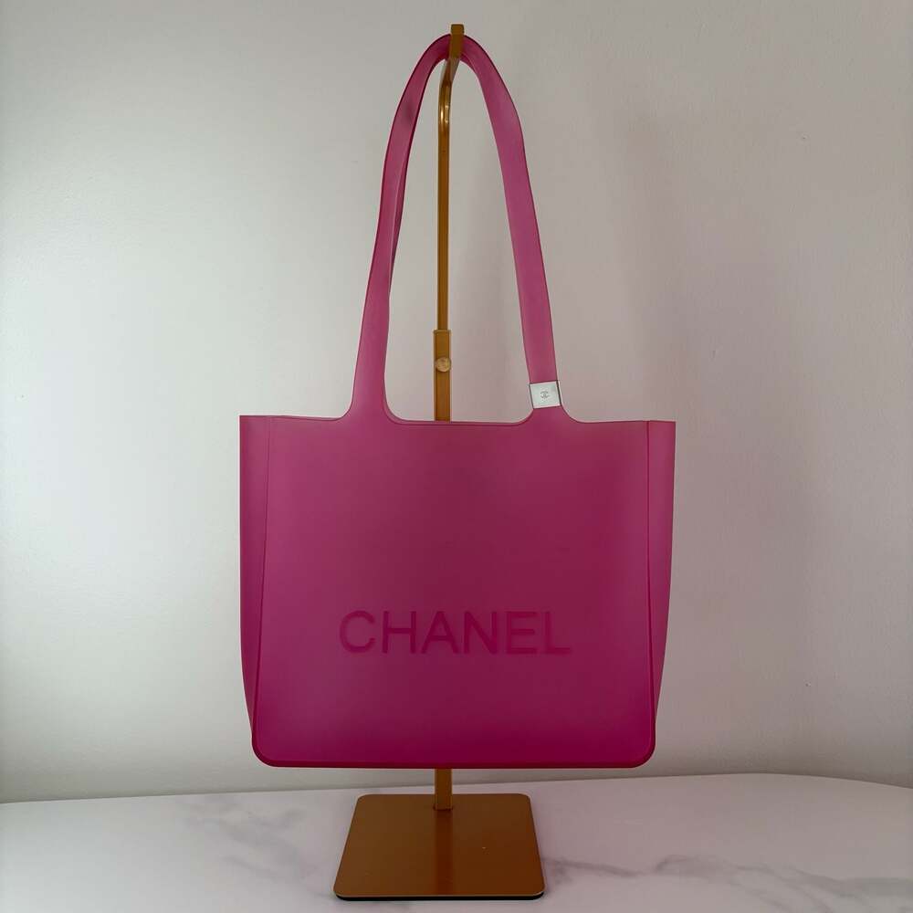 Chanel Pink Jelly Tote Bag - Picture 2 of 12